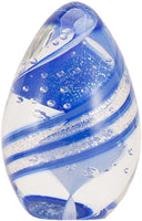 Dichoroic Blue Carousel Egg