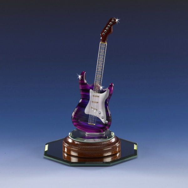 Purple Electric Rock Guitar